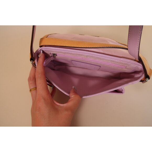 Coach Mini Field Bag in Pink Signature Jacquard - Picture 4 of 9